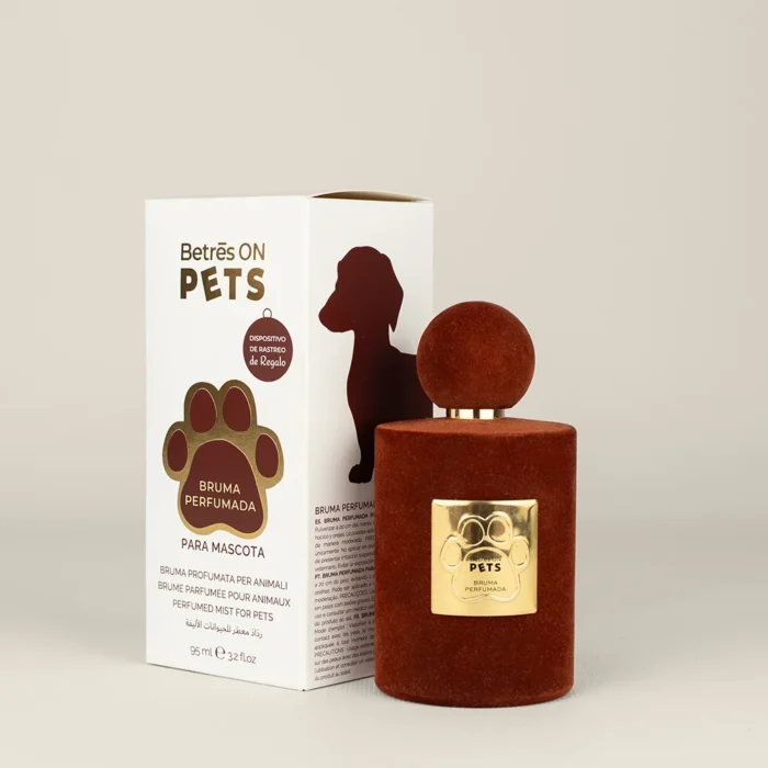 Bruma perfumada para perros